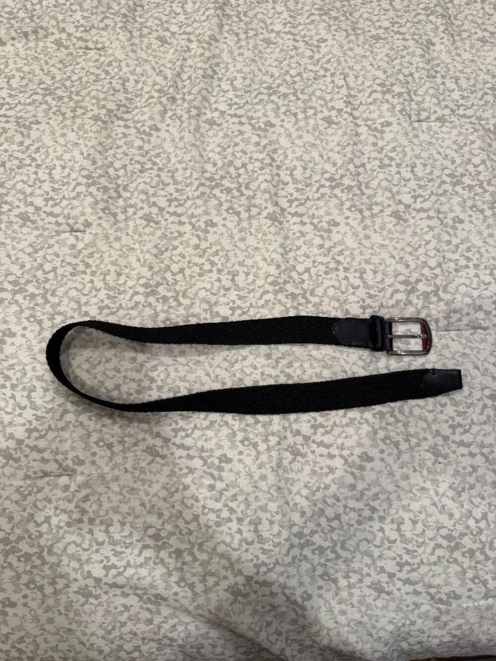 Zegna Black Braided Belt